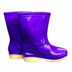 Ủng Cao Su Bảo Hộ Cho Bé Cao Cấp Màu Tím