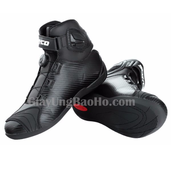 Giày Chống Nước Scoyco Màu Đen Chất Lượng Cao Cấp – GGCU00042 1 Giày Chống Nước Bảo Hộ