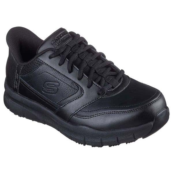 Giày Y Tế Chống Trượt Skechers Được Thiết Kế Với Chất Liệu Cao Cấp, Êm Ái Và Bền Bỉ, Mang Đến Sự An Toàn Tối Ưu Cho Người Sử Dụng. Sản Phẩm Giúp Hạn Chế Trượt Ngã, Hỗ Trợ Di Chuyển Linh Hoạt Và Đem Lại Cảm Giác Thoải Mái Suốt Ngày Dài.