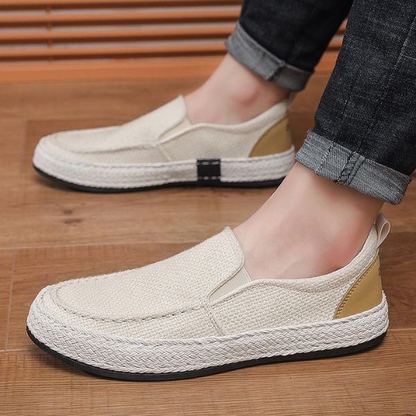 Giày Vải Nam Thoáng Khí Chống Trơn