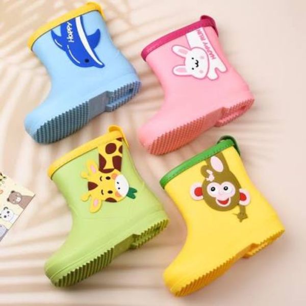 Ủng Trẻ Em Chống Trượt Bảo Vệ Bé An Toàn Khi Đi Mưa - GUTEQ00080 3 Ủng Trẻ Em Chống Trượt An Toàn Dành Cho Bé